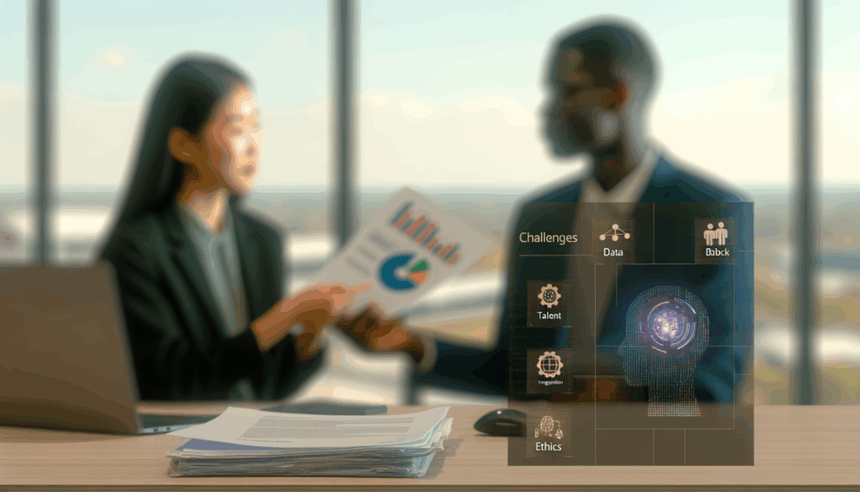 Desafíos de la Inteligencia Artificial en Empresas: Datos, Talento, Integración y Ética