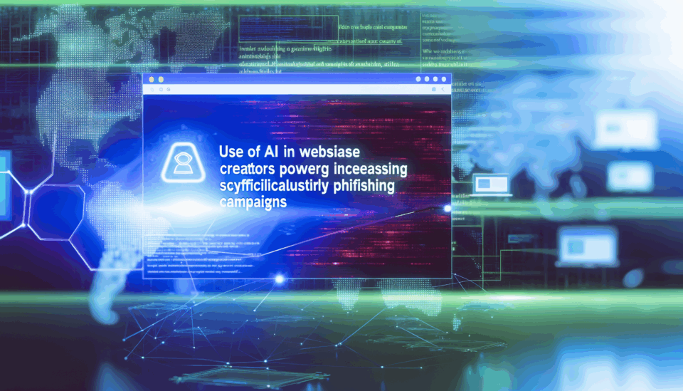El uso de IA en creadores de webs potencia campañas de phishing cada vez más sofisticadas