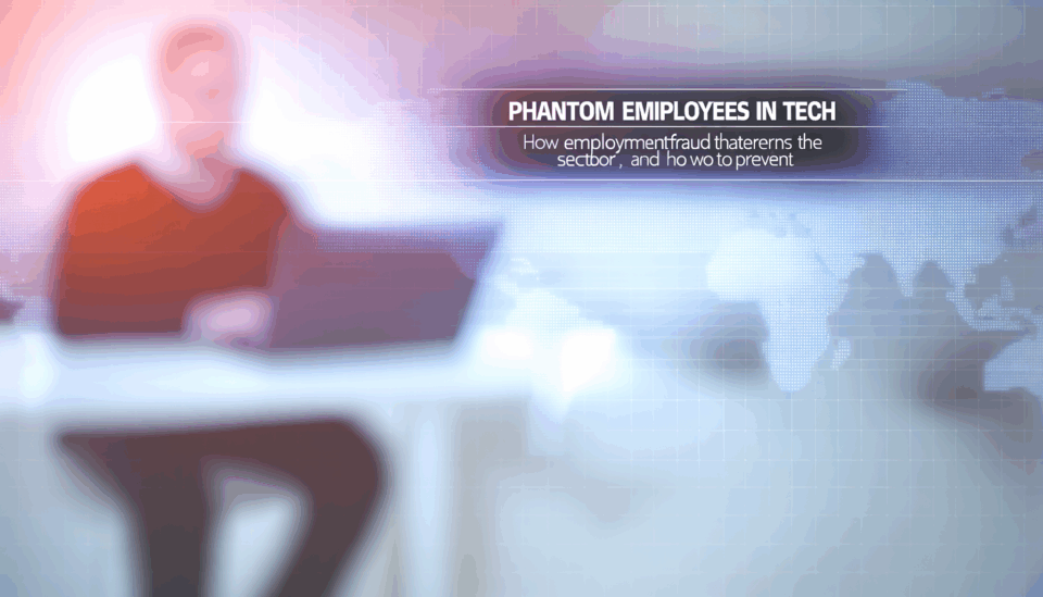 Empleados ficticios en tecnología: cómo el fraude laboral amenaza al sector y cómo prevenirlo