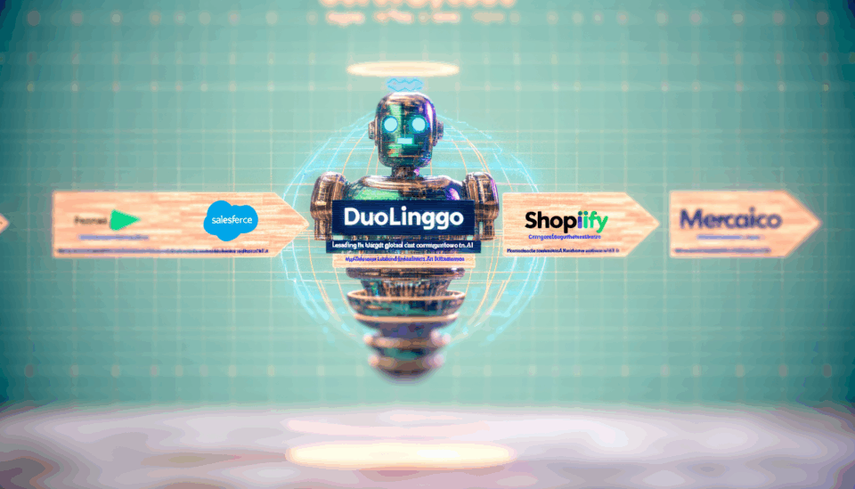 Duolingo lidera el ranking global de consumo de IA en OpenAI, por delante de Salesforce, Shopify y Mercado Libre
