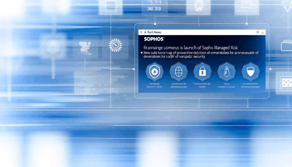 Sophos lanza Managed Risk: Nueva suite para la detección proactiva de vulnerabilidades en seguridad empresarial