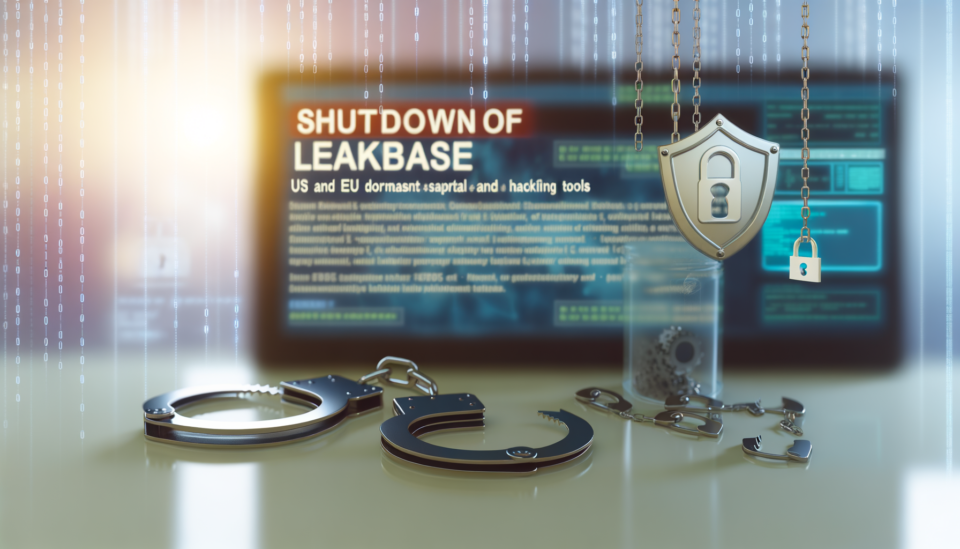 Cierre de LeakBase: EE.UU. y la UE desmantelan portal de contraseñas robadas y herramientas de hacking