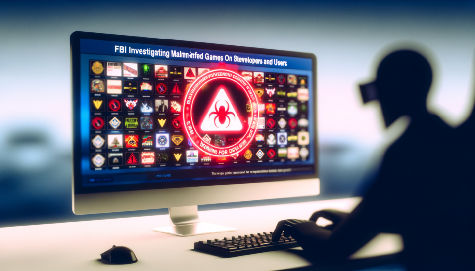 El FBI investiga juegos infectados con malware en Steam: alerta para desarrolladores y usuarios
