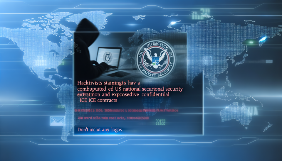 Hacktivistas afirman haber vulnerado Seguridad Nacional de EE.UU. y exponen contratos confidenciales de ICE