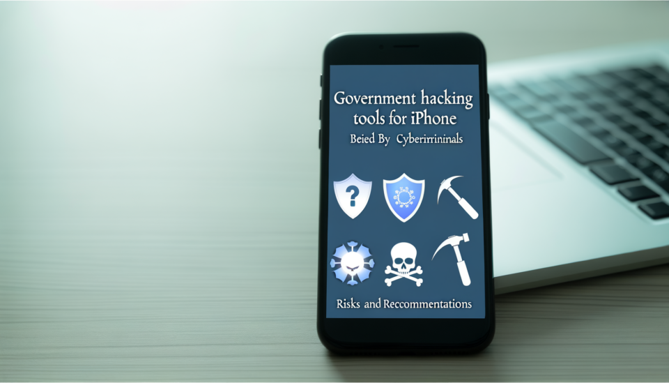 Herramientas de hackeo gubernamentales para iPhone caen en manos de ciberdelincuentes: riesgos y recomendaciones