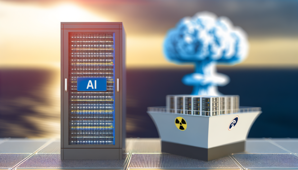 IA y energía nuclear: Proponen reutilizar reactores navales para alimentar centros de datos en EE. UU.