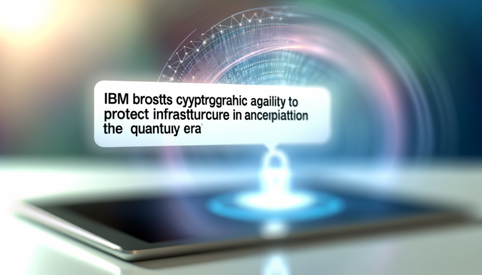IBM impulsa la agilidad criptográfica para proteger infraestructuras ante la era cuántica