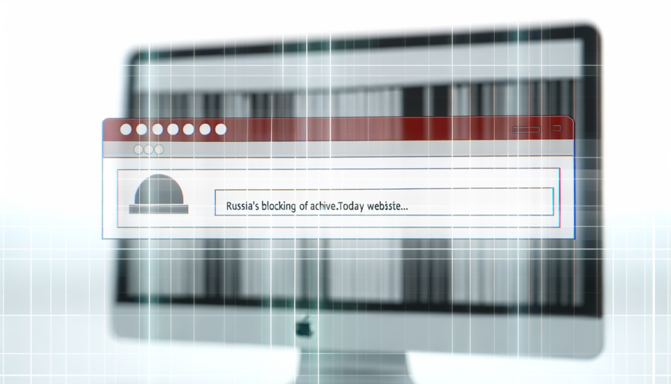 Rusia bloquea Archive.today: impacto del cierre de la web de archivos y desafíos para el acceso a la información