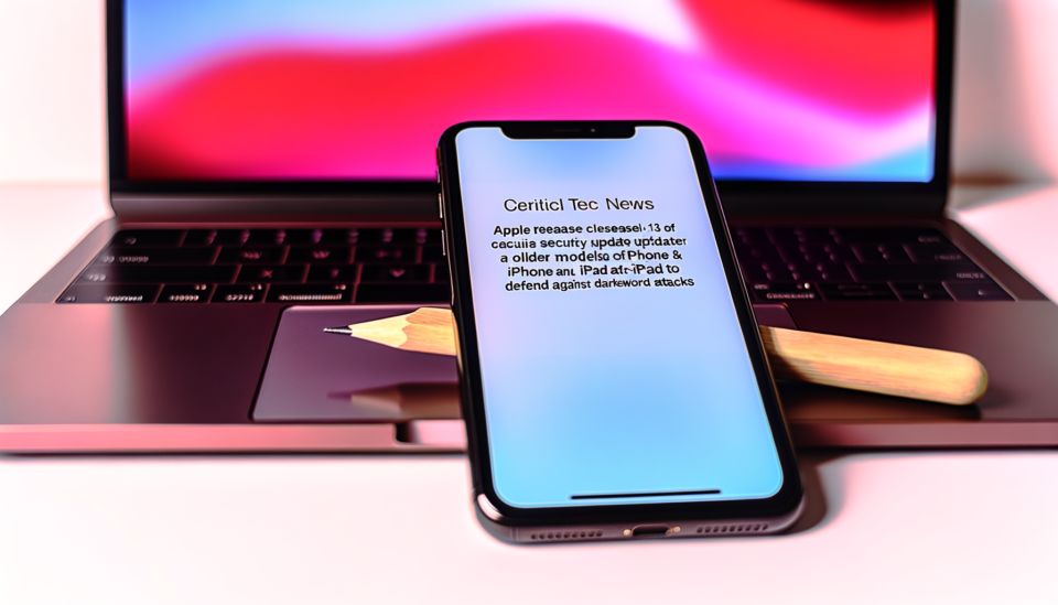 Apple publica actualización de seguridad crítica para iPhone y iPad antiguos ante ataques de DarkSword