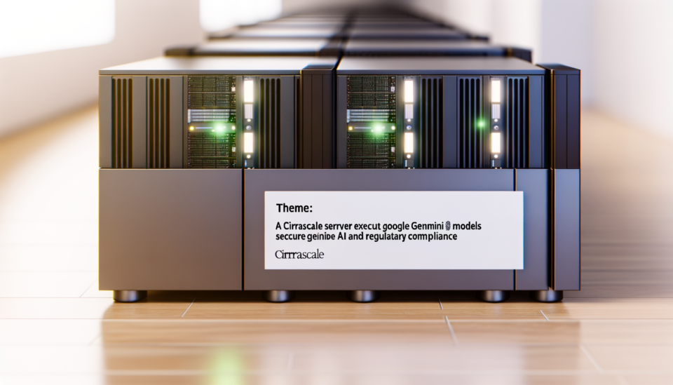 Cirrascale permitirá ejecutar modelos Google Gemini on-premises para IA generativa segura y cumplimiento normativo