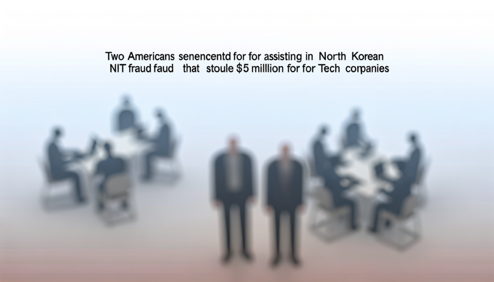 Condenan a dos estadounidenses por facilitar fraude IT de Corea del Norte que robó 5 millones a empresas tecnológicas