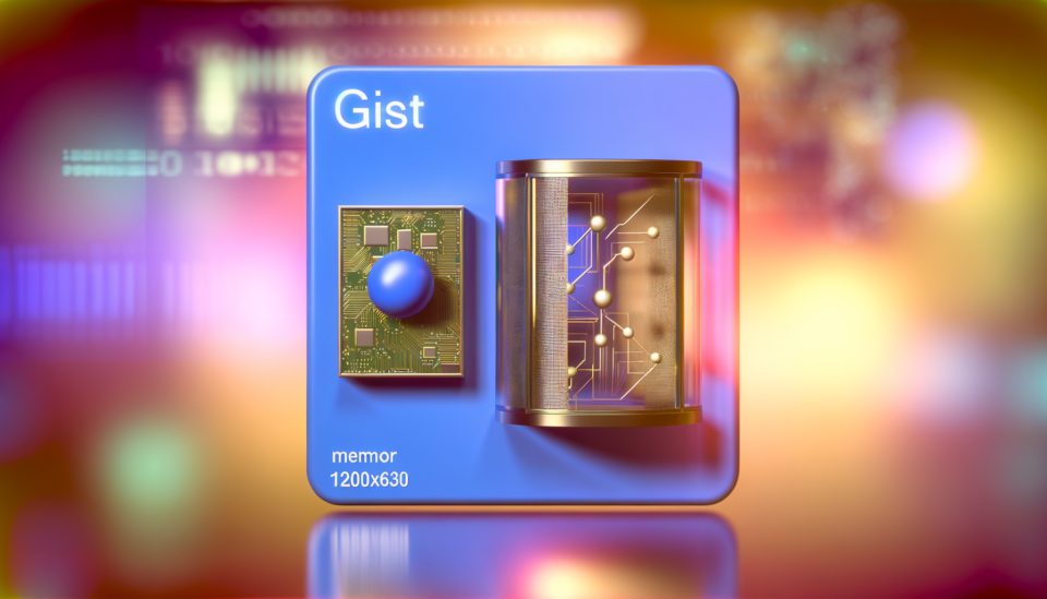 Google presenta Gist: nueva tecnología de compresión de memoria que reduce hasta un 50% los requisitos para modelos de IA