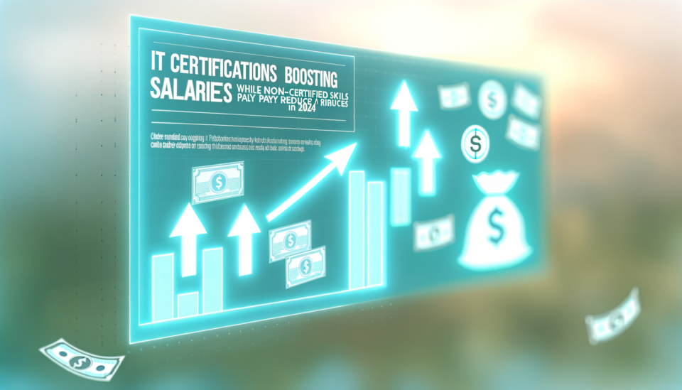 Certificaciones TI impulsan salarios: cae la remuneración de habilidades no certificadas en 2024