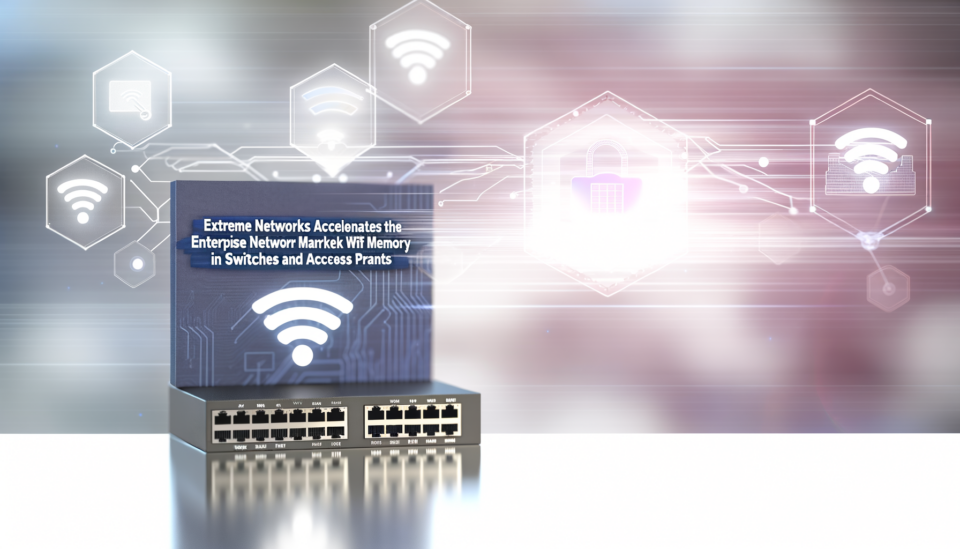 Extreme Networks acelera el mercado de redes empresariales con Wi-Fi 7 y memoria avanzada en switches y puntos de acceso